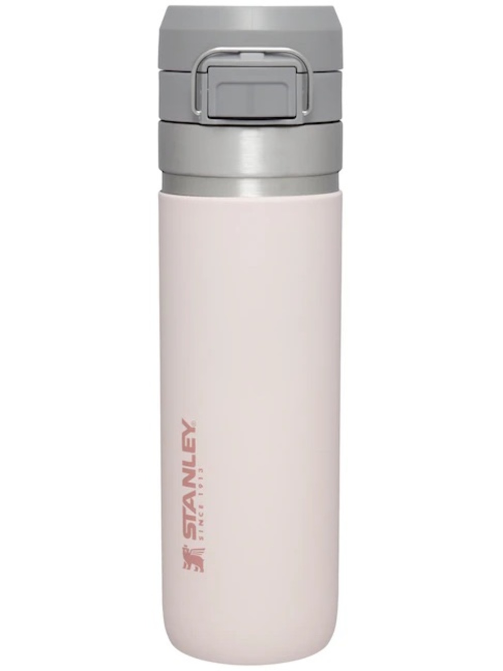 Stanley Quick Flip Go 24-fl oz Stainless Steel Insulated Water Bottle in Blush